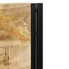 vidaXL voodipeats 160 cm t&auml;ispuidust mango ja raud