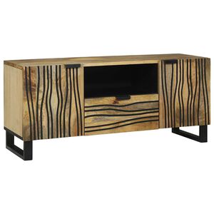 vidaXL TV &Uuml;ksused sahtliga Pruun 105 x 33 x 46 cm Tehispuit