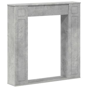 vidaXL Kamina raam Betoonhall 100 x 20 x 100 cm Tehispuit
