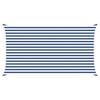 vidaXL P&auml;ikesepuri Sinine ja Valge 4,5 x 2,5 m 100% pol&uuml;ester Oxford