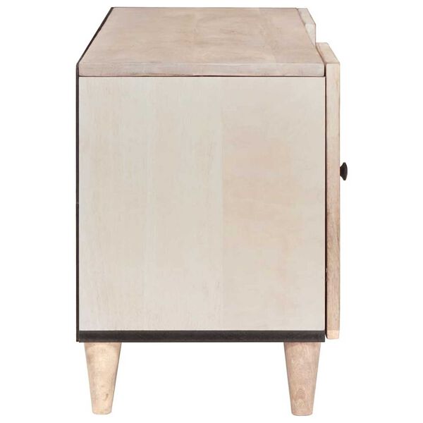 vidaXL TV Üksused sahtliga riiuliga Valge 105 x 33 x 46 cm Tehispuit