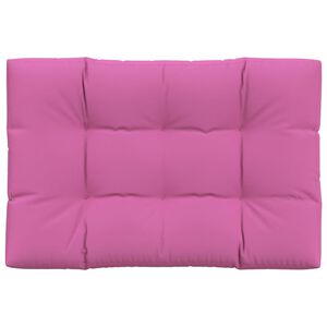 vidaXL euroaluse istmepadi, roosa, 120 x 80 x 12 cm, kangas