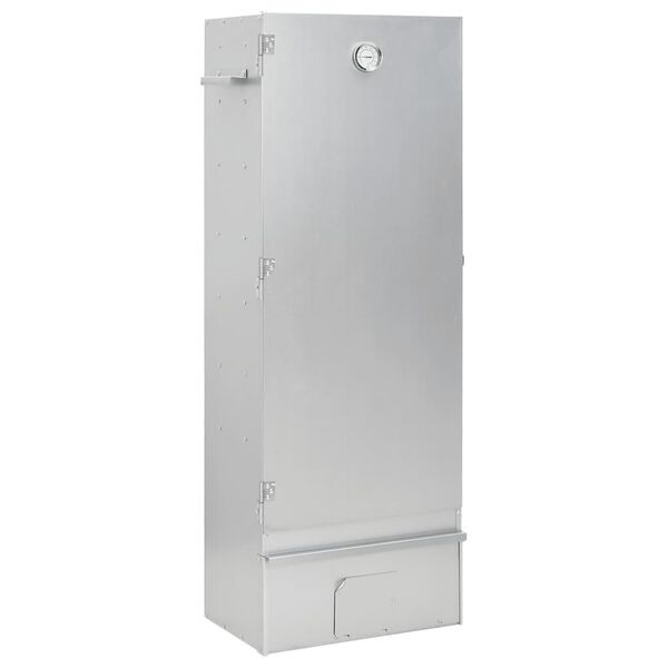 vidaXL BBQ suitsuahi koos k&uuml;lmsuitsu generaatoriga, tsingitud teras