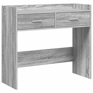 vidaXL Konsoollaud Hall Sonoma 90 x 35 x 80 cm Tehispuit