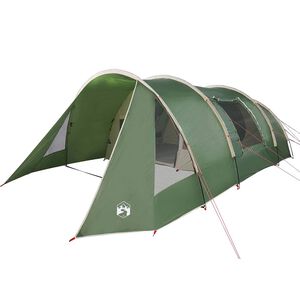 vidaXL Tunnel Telk 5-Inimesele Roheline ja Valge 805 x 405 x 211 cm
