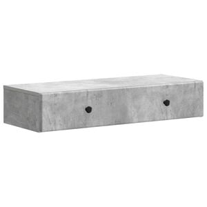 vidaXL Seinale kinnitatav k&uuml;lglaud Betoonhall 87,5 x 34,5 x 17 cm
