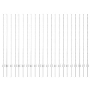 vidaXL Aiapost 22 pcs H&otilde;bedane 180 cm Teras