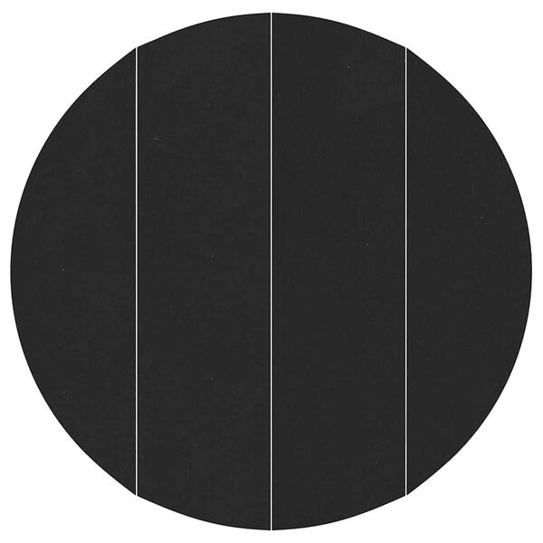 vidaXL Basseini põrandakatte leht Must Ø 458 cm
