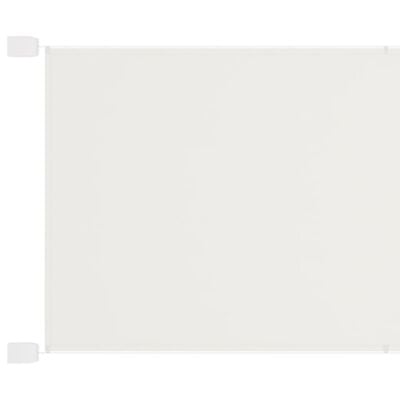 vidaXL vertikaalne varikatus valge 200x420 cm Oxfordi kangas