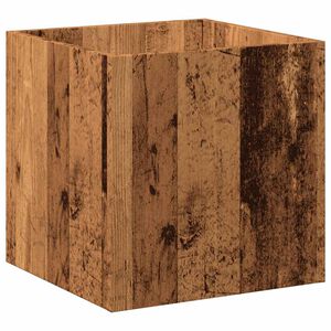 vidaXL istutuskast Vana puit 40x40x40 cm Engineered Wood