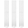 vidaXL ringikujulised gabioon taimelavad 3tk tsingitud teras &Oslash;30x200cm