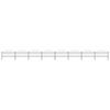 vidaXL aed teravatipuline, teras, (1&ndash;1,25) x 13,6 m, must