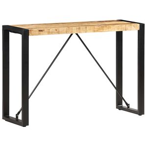 vidaXL konsoollaud, 110 x 35 x 76 cm, toekas mangopuit