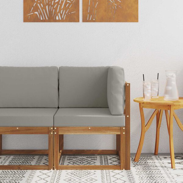 vidaXL V&auml;limine Nurgadiivan Tugev akatsiapuu