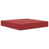 vidaXL V&auml;lim&ouml;&ouml;blitugi patja 2 pcs Veinipunane Pol&uuml;ester