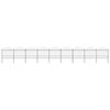 vidaXL aed teravatipuline, teras, (1,5&ndash;1,75) x 15,3 m, must