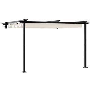 vidaXL Paviljon 300 x 300 x 200 cm Kreemjas Pol&uuml;ester