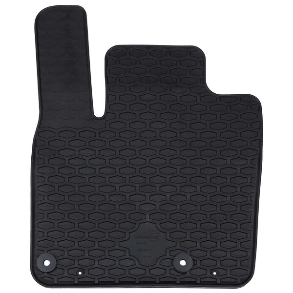 vidaXL Auto matt 4 pcs Must sobivad Nissan QASHQAI-le TPE