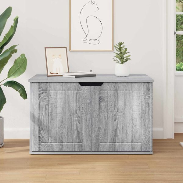 vidaXL Kassi Maja Hall Sonoma 85 x 55 x 50,5 cm Tehispuit