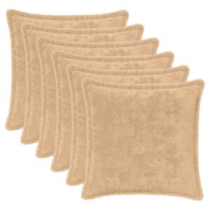 vidaXL Diivanipadi 6 tk HOUTEN Kreemjas 30 x 30 cm Vale k&uuml;&uuml;liku