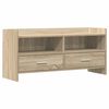 vidaXL Telerikapp 100 x 33 x 47 cm Sonoma tamm Tehispuit