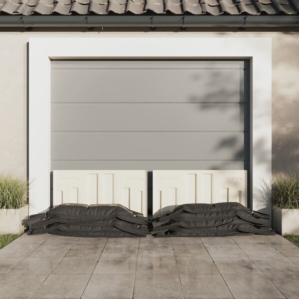 vidaXL liivakotid 10 tk, tumeroheline, 103 x 25 cm, HDPE