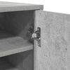 vidaXL kingakapp, betoonhall, 32 x 35 x 92 cm, tehispuit