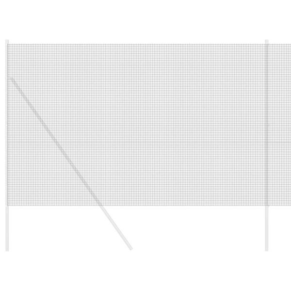 vidaXL Keevitatud Traadi Aed Hall 1.5 x 10 m Teras