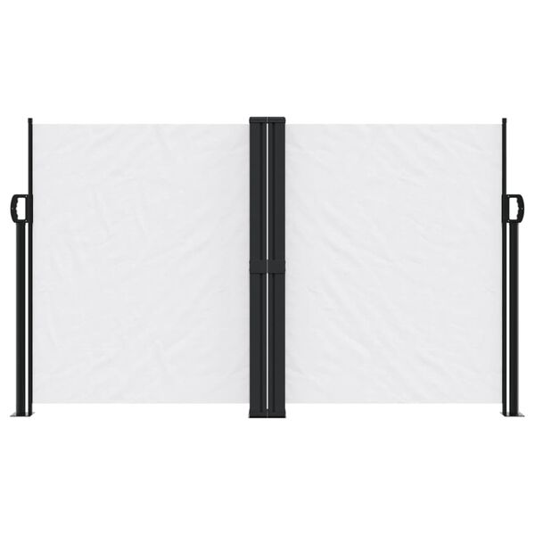 vidaXL lahtit&otilde;mmatav k&uuml;lgsein, valge, 140 x 1200 cm