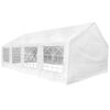vidaXL peotelk valge 8 x 4 m