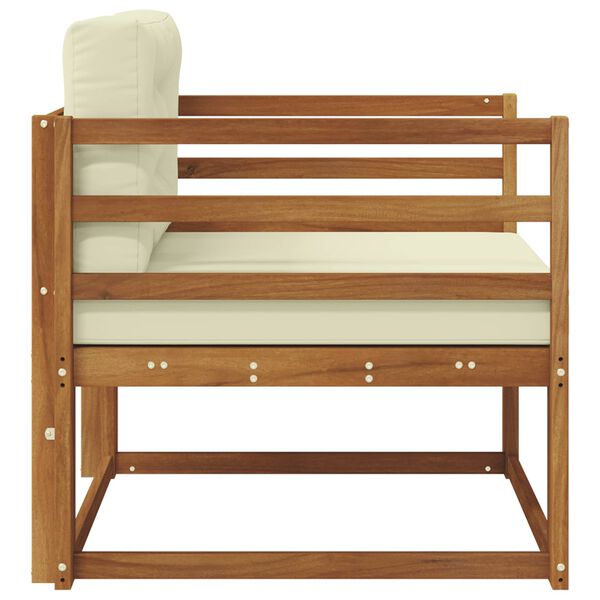 vidaXL V&auml;ljas Keskmine Diivan Tugev akatsiapuu Neutraalne