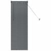 vidaXL Venetsi Rulood Tumehall 130 x 40 cm Alumiinium