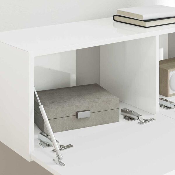 vidaXL TV Seina Kapp 2 pcs Klakksvalge 98 x 31 x 29,5 cm Tehispuit