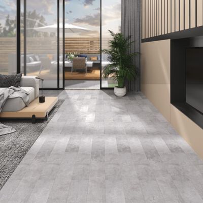 vidaXL PVC-st põrandalauad 5,02 m², 2 mm, iseliimuv, maahall