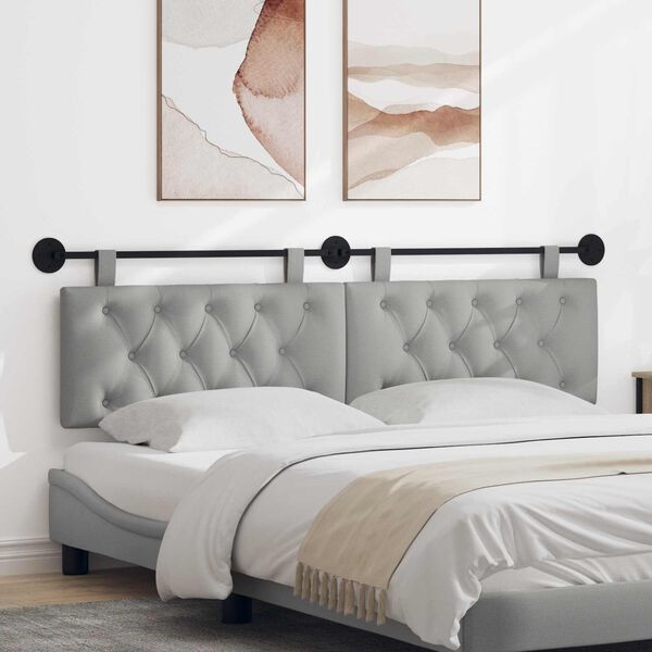 vidaXL Rippuv Peatoe Pilvine hall 190 x 55 x 7 cm kangas