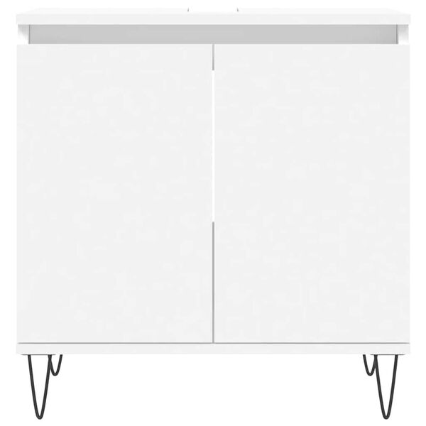 vidaXL vannitoakapp, valge, 58 x 33 x 60 cm, tehispuit