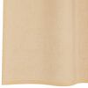 vidaXL Aasadega Voile kardinad 2 tk Liiv 140x245 cm