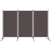 vidaXL 3 paneeliga ruumijagaja, antratsiithall, 260 x 180 cm