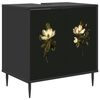 vidaXL Vannitoa kapp BREMEN Must tamm 60 x 40 x 61 cm Tehispuit