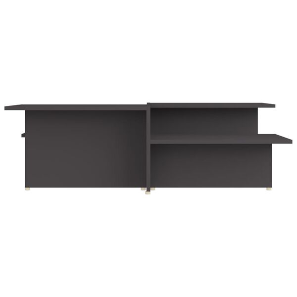 vidaXL kohvilaud 2 tk, hall, 111,5 x 50 x 33 cm, tehispuit