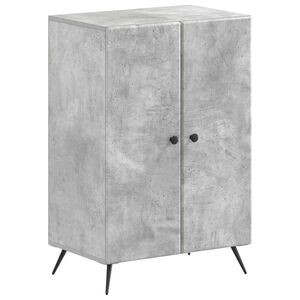 vidaXL Kinga kapp BREDA 59,5 x 39,5 x 90 cm Tehispuit Betoonhall