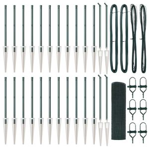 vidaXL Aiapost Roheline