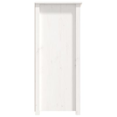 vidaXL puhvetkapp, valge, 83 x 41,5 x 100 cm, männipuit