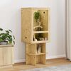 vidaXL Terrarium Pruun 50 x 50 x 130 cm OSB