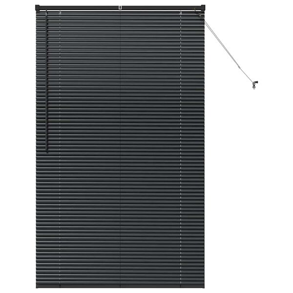 vidaXL Venetsi Rulood Must 175 x 100 cm Alumiinium