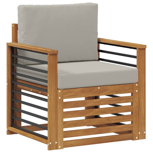 vidaXL V&auml;li diivanikomplekt padjaga Neutraalne 71 x 63 x 73 cm