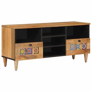 vidaXL Telerikapp sahtliga Neutraalne 100 x 33 x 46 cm Tugev mango puu