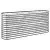 vidaXL aia taimelava, galvaniseeritud teras, 152x40x68 cm, h&otilde;bedane