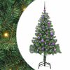 vidaXL J&otilde;ulupuu Roheline 150 cm PVC