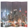 vidaXL kokkupandav sirm 200 x 170 cm, &ouml;ine New York